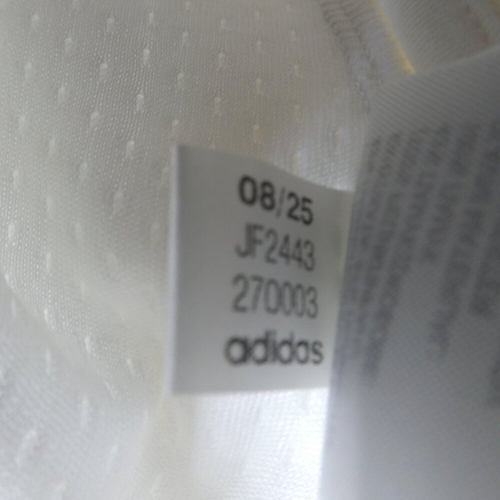Adidas 2-Piece Track Set White Jacket JF2443 & Pants JF2449 W-Large/M-Medium‎ - Picture 6 of 16